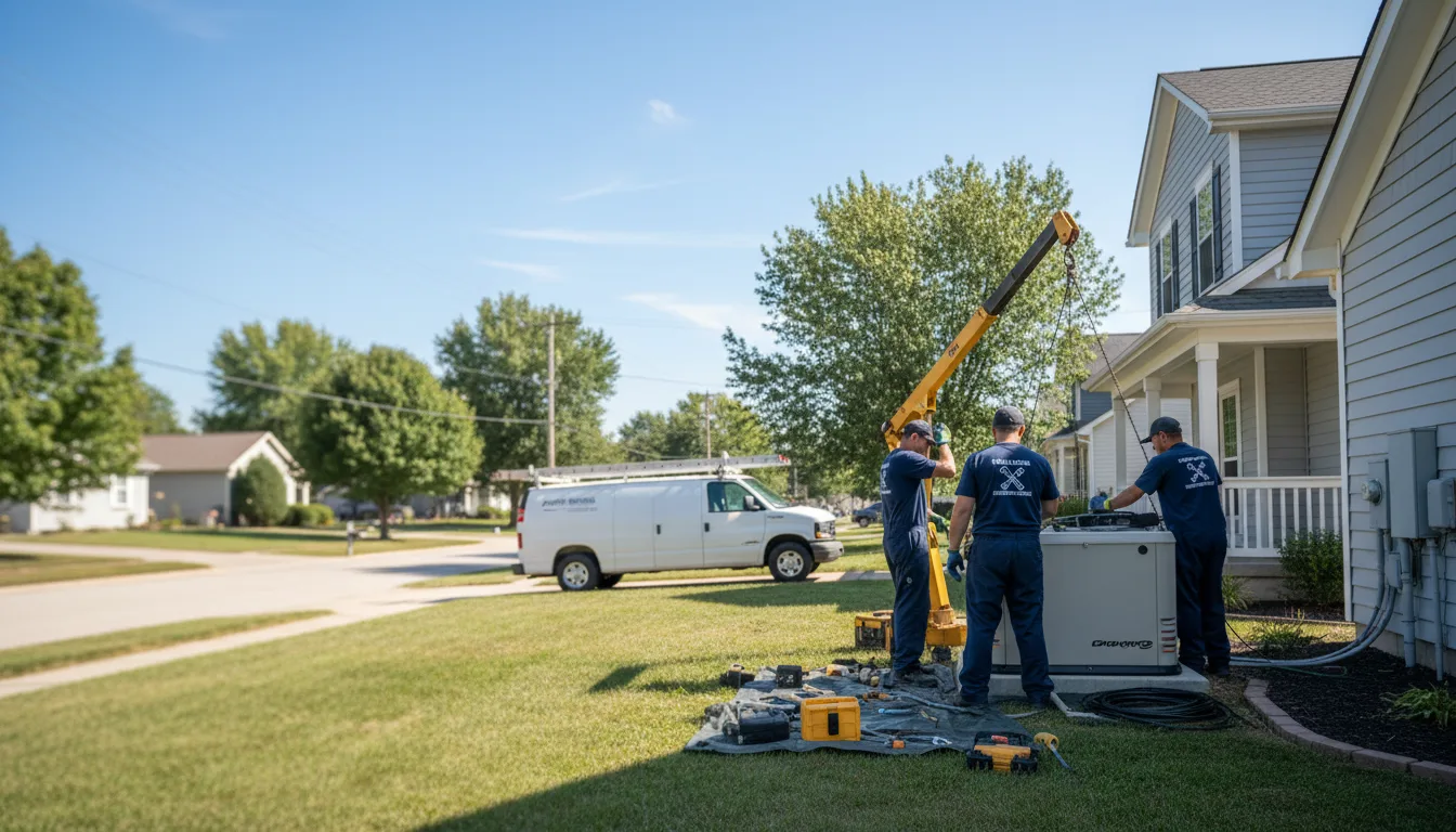 Generator Installation in Waukee, IA near me